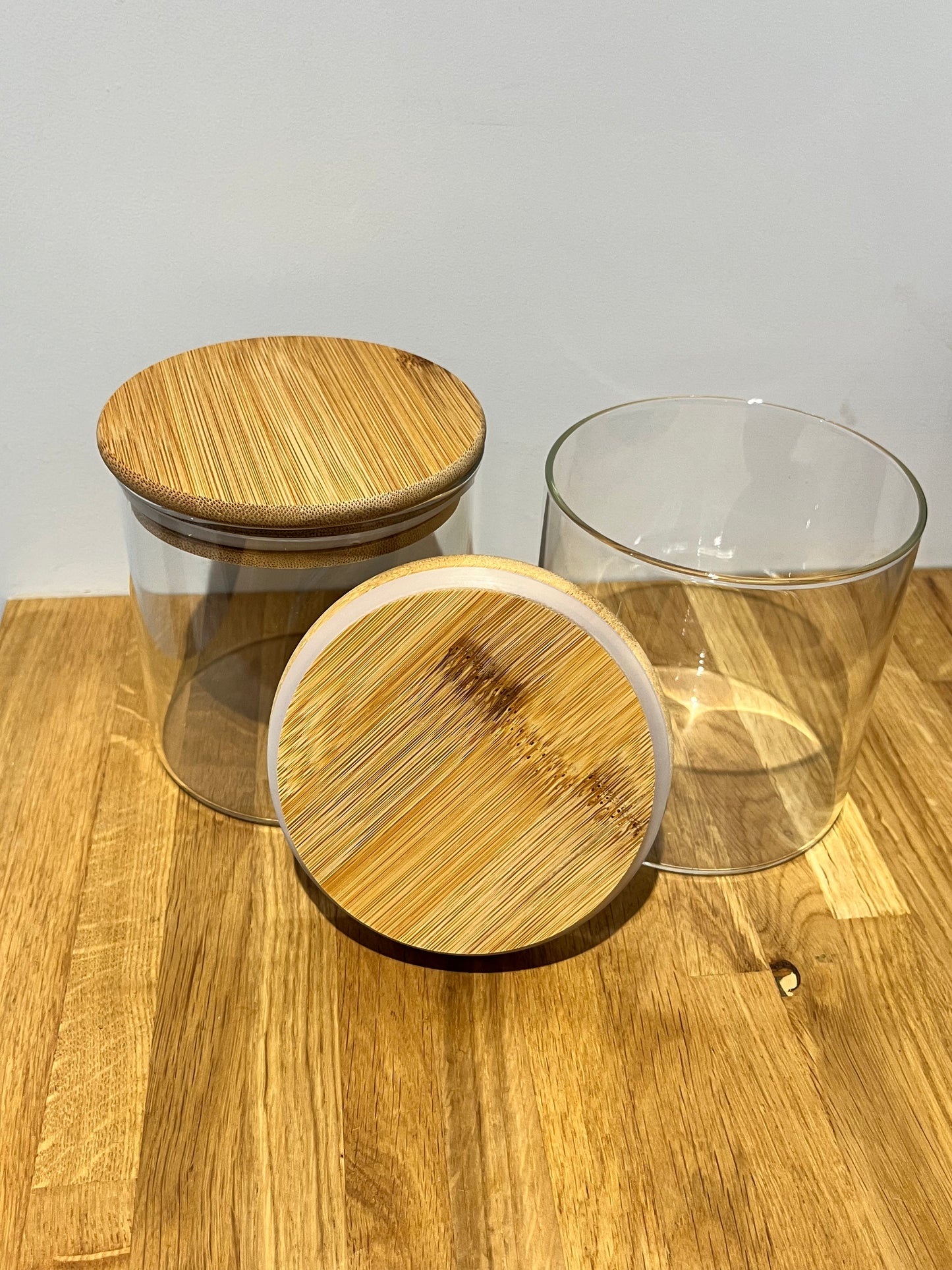 Glass Treat Jars